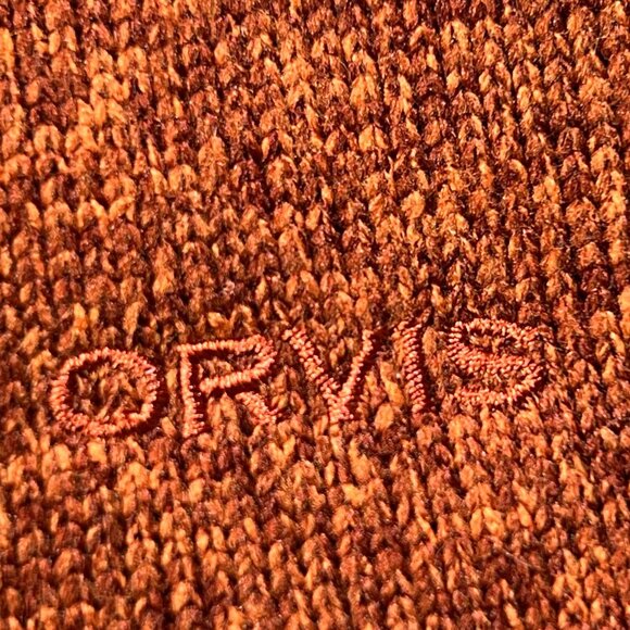 Orvis Fleece Vest Womens Small Full Zip Orange Rust Heathered R65 Sweater Fleece - Picture 8 of 11